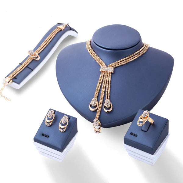 Jewelry Sets for Women Luxury 4 pieces